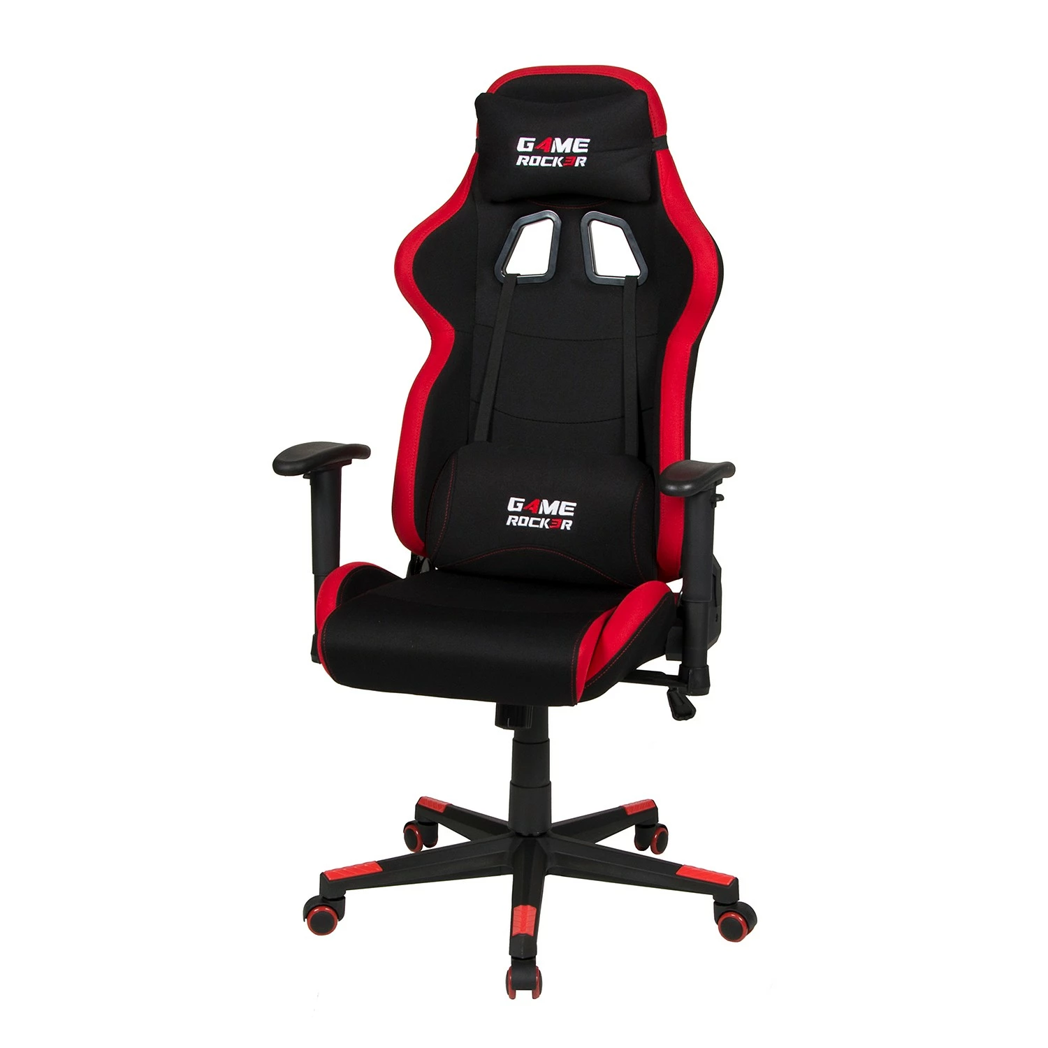 Duo Collection Gamingchair Game-Rocker G-10 II - Webstoff / Nylon - Rot / Schwarz 3 Duo Collection Gamingchair Game-Rocker G-10 II - Webstoff / Nylon - Rot / Schwarz
