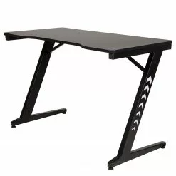 Duo Collection LED Gaming Tisch Game Rocker GT-20 - Carbon Dekor / Schwarz