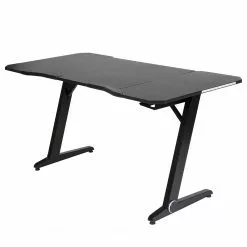 Duo Collection LED Gaming Tisch Game Rocker GT-45 - Carbon Dekor / Schwarz