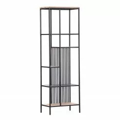 Red Living Regal Uulu IV - Akazie massiv / Metall - Akazie / Schwarz