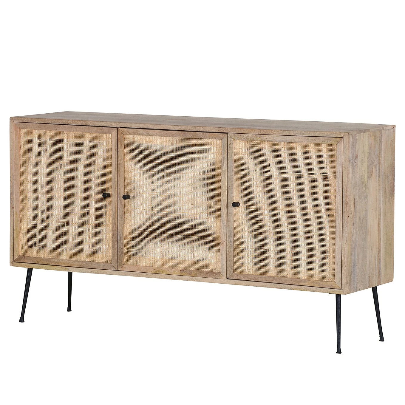 Naturoo Sideboard Maardu - Rattan / Mango massiv - Beige / Mango 3 Naturoo Sideboard Maardu - Rattan / Mango massiv - Beige / Mango