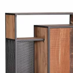 Red Living Sideboard Fyfield - Akazie massiv / Metall - Akazie / Grau -Büromöbel Verkaufsgeschäft 1000261447 210430 12002300117 DETAILS P000000001000261447