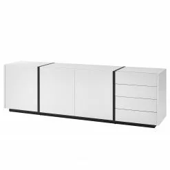 Loftscape Sideboard Muuga II - Weiß / Grau