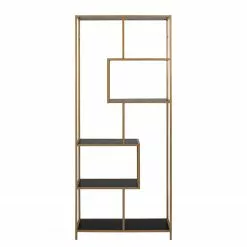 Red Living Regal Coogee I - Schwarz / Gold - Höhe: 185 cm 11 Red Living Regal Coogee I - Schwarz / Gold - Höhe: 185 cm -Büromöbel Verkaufsgeschäft 1000263276 210430 14473000076 DETAILS P000000001000263276