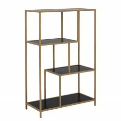 Red Living Regal Coogee I - Schwarz / Gold - Höhe: 114 cm