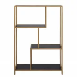 Red Living Regal Coogee I - Schwarz / Gold - Höhe: 114 cm -Büromöbel Verkaufsgeschäft 1000263280 210430 14473000098 DETAILS P000000001000263280