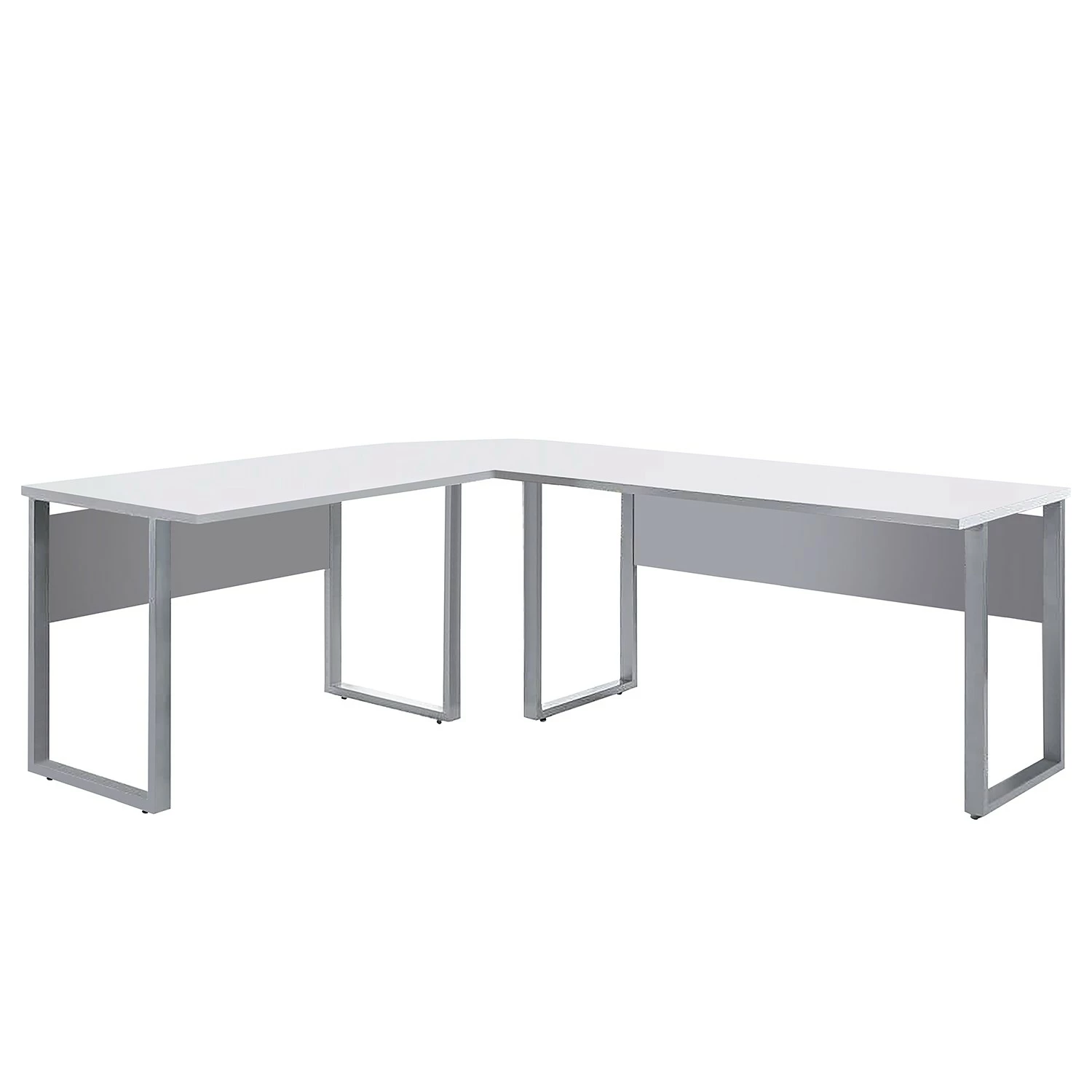 Furnitive Eckschreibtisch Avin - Hellgrau 3 Furnitive Eckschreibtisch Avin - Hellgrau