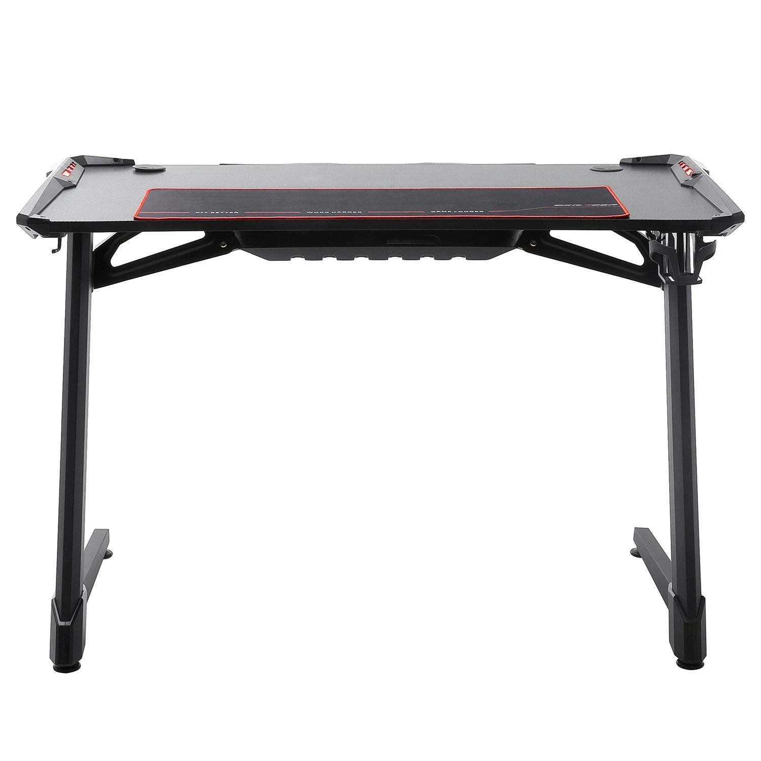 DXRacer Gaming Desk Master LED - Carbonoptik / Schwarz 4 DXRacer Gaming Desk Master LED - Carbonoptik / Schwarz – Bild 2