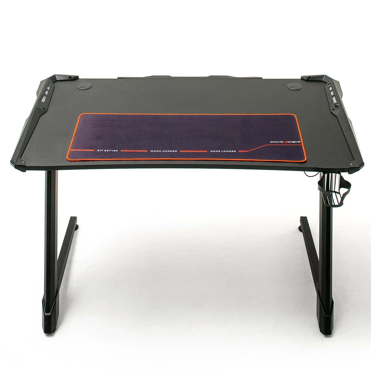 DXRacer Gaming Desk Master LED - Carbonoptik / Schwarz 6 DXRacer Gaming Desk Master LED - Carbonoptik / Schwarz – Bild 4