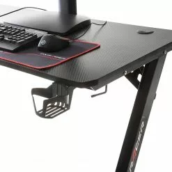 DXRacer Gaming Desk Basic - Carbonoptik / Schwarz -Büromöbel Verkaufsgeschäft 1000264495 210521 07363000180 DETAILS P000000001000264495