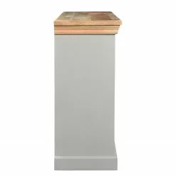 Maison Belfort Sideboard Antton - Akazie / Mango massiv - Grau / Mango -Büromöbel Verkaufsgeschäft 1000265472 220104 093805000054 DETAILS P000000001000265472