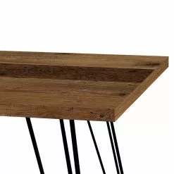 Furnitive Schreibtisch Unieux - Altholz Dekor - Breite: 160 cm - Schwarz -Büromöbel Verkaufsgeschäft 1000265571 210520 14004100507 DETAILS P000000001000265571