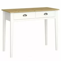 Steens Schreibtisch Nola - Kiefer teilmassiv - Weiß -Büromöbel Verkaufsgeschäft 1000267389 210521 09344400016 DETAILS P000000001000267389