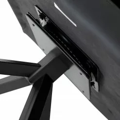 Fredriks Bürostuhl Abud - Kunstleder / Stahl - Schwarz -Büromöbel Verkaufsgeschäft 1000267826 220823 075 DETAILS P000000001000267826