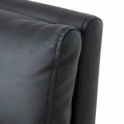 Fredriks Bürostuhl Abud - Kunstleder / Stahl - Schwarz -Büromöbel Verkaufsgeschäft 1000267826 220823 080 DETAILS P000000001000267826