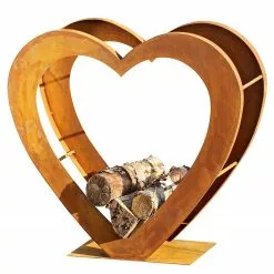 Boltze Kaminholzregal Tobias - Metall - Braun -Büromöbel Verkaufsgeschäft 1000270743 210528 12460800002 MOOD DETAILS P000000001000270743 mood