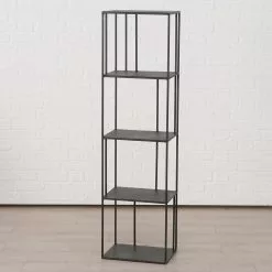 Boltze Regal Henk I - Metall - Schwarz -Büromöbel Verkaufsgeschäft 1000270753 210709 14011700017 DETAILS P000000001000270753