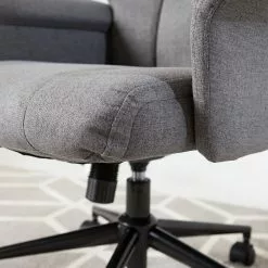 Furnitive Massagebürostuhl Barking - (mit Massagefunktion) - Flachgewebe / Metall - Grau / Schwarz 34 Furnitive Massagebürostuhl Barking - (mit Massagefunktion) - Flachgewebe / Metall - Grau / Schwarz -Büromöbel Verkaufsgeschäft 1000272622 220628 031 DETAILS P000000001000272622