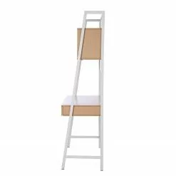 Loftscape Schreibtischregal Nova - Eiche Dekor / Weiß -Büromöbel Verkaufsgeschäft 1000272887 220406 080 DETAILS P000000001000272887