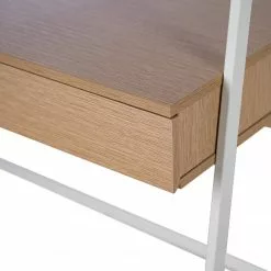 Loftscape Schreibtischregal Nova - Eiche Dekor / Weiß -Büromöbel Verkaufsgeschäft 1000272887 220406 130 DETAILS P000000001000272887