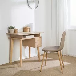 Loftscape Schreibtisch Noa - Eiche Dekor / Gummibaum -Büromöbel Verkaufsgeschäft 1000272895 220519 020 MOOD DETAILS P000000001000272895 mood