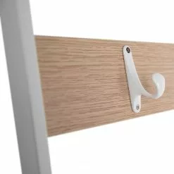 Loftscape Schreibtischregal North - Eiche Dekor / Matt Weiß -Büromöbel Verkaufsgeschäft 1000272897 220406 060 DETAILS P000000001000272897