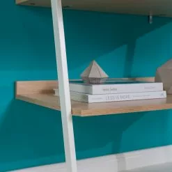 Loftscape Schreibtischregal North - Eiche Dekor / Matt Weiß -Büromöbel Verkaufsgeschäft 1000272897 220531 022 MOOD DETAILS P000000001000272897 mood