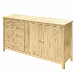 Naturoo Sideboard Bekasi II - Kiefer massiv