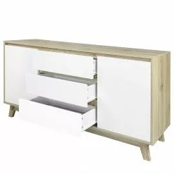 Norrwood Sideboard Jano - Weiß / Eiche Artisan Dekor 14 Norrwood Sideboard Jano - Weiß / Eiche Artisan Dekor -Büromöbel Verkaufsgeschäft 1000273498 210615 13505800058 DETAILS P000000001000273498