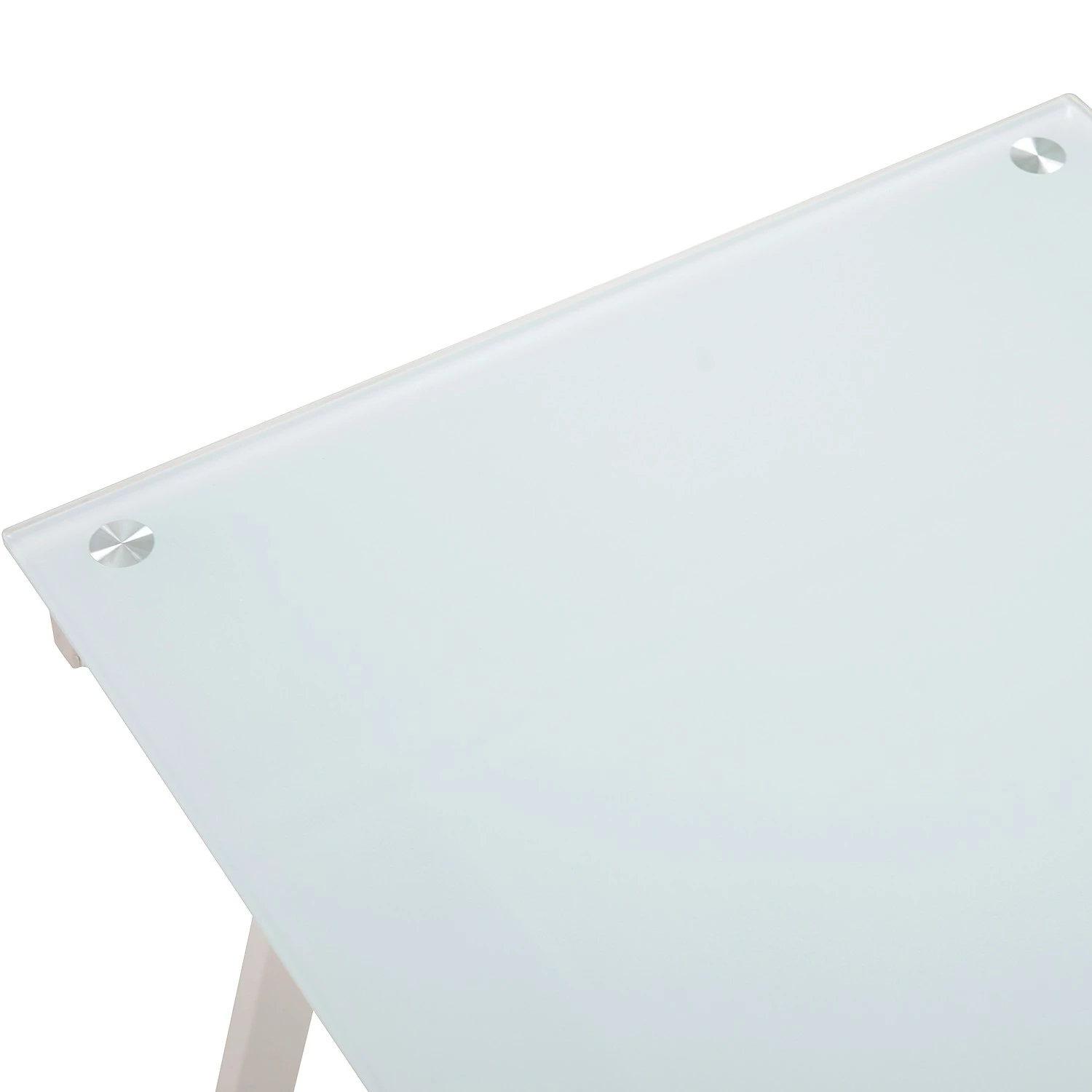 Loftscape Schreibtisch Mahia - Glas / Aluminium - Weiß 8 Loftscape Schreibtisch Mahia - Glas / Aluminium - Weiß – Bild 6