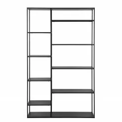 Red Living Regal Jurby II - Metall - Schwarz -Büromöbel Verkaufsgeschäft 1000275637 210630 12470000156 DETAILS P000000001000275637