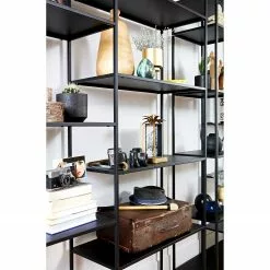 Red Living Regal Jurby II - Metall - Schwarz -Büromöbel Verkaufsgeschäft 1000275637 210630 12470000157 DETAILS P000000001000275637