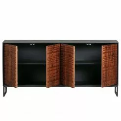 Red Living Sideboard Dynk - Sheesham massiv - Sheesham / Schwarz 10 Red Living Sideboard Dynk - Sheesham massiv - Sheesham / Schwarz -Büromöbel Verkaufsgeschäft 1000275674 210630 12481700341 DETAILS P000000001000275674