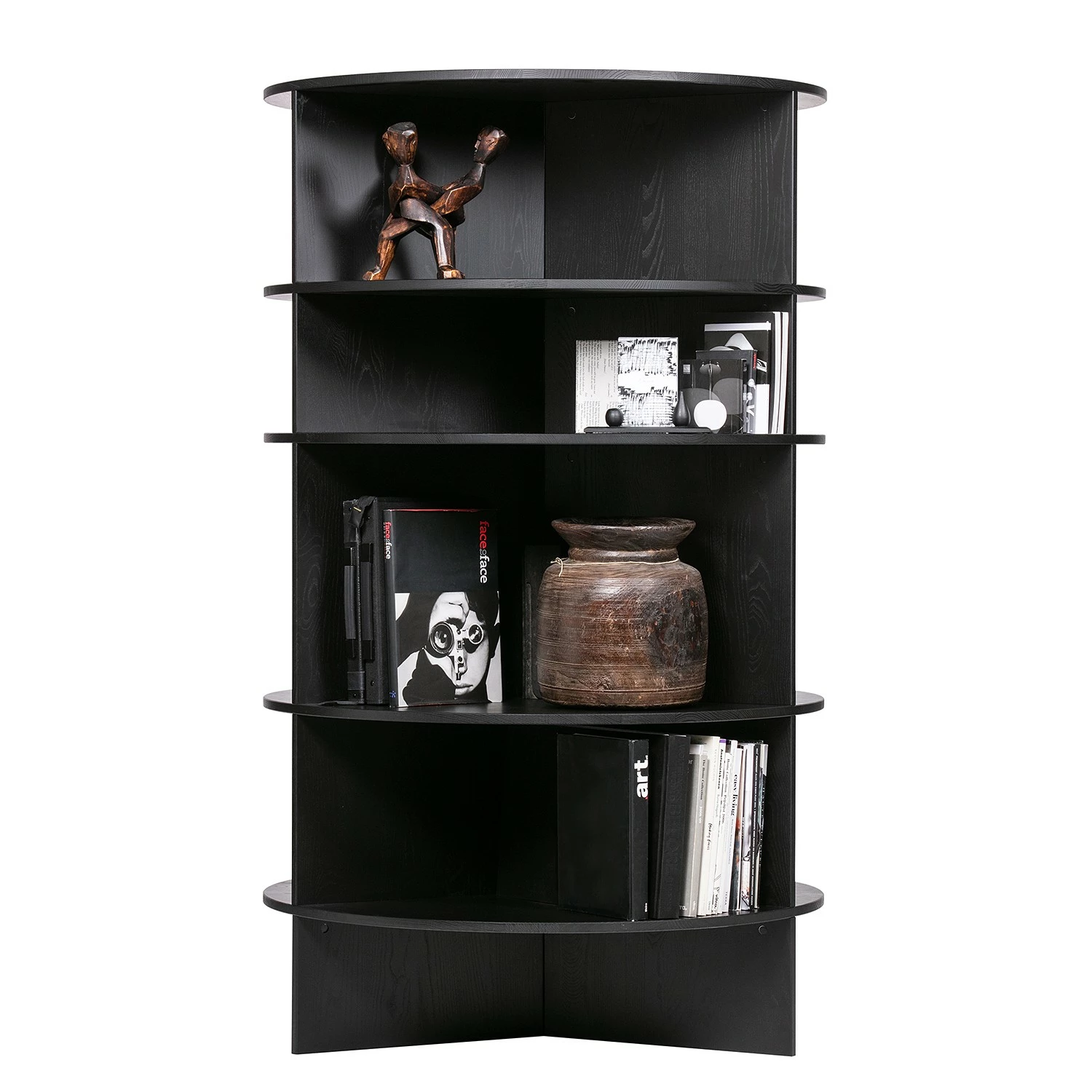 Red Living Regal Kajun - Esche massiv - Esche Schwarz 6 Red Living Regal Kajun - Esche massiv - Esche Schwarz – Bild 4