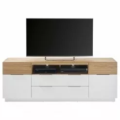 Norrwood Sideboard Akaa I - Echtholzfurnier - Eiche / Weiß -Büromöbel Verkaufsgeschäft 1000276025 210623 17275600010 DETAILS P000000001000276025