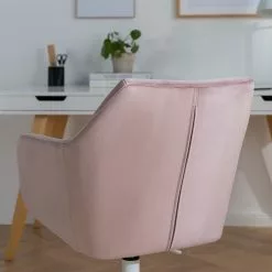 Mørteens Bürodrehstuhl Nicholas IV - Samt / Eisen - Altrosa / Weiß -Büromöbel Verkaufsgeschäft 1000276826 220907 022 MOOD DETAILS P000000001000276826 mood