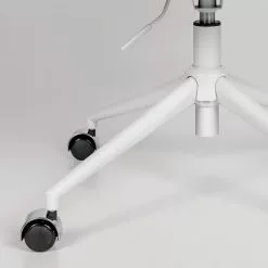 Mørteens Bürodrehstuhl Nicholas IV - Samt / Eisen - Altrosa / Weiß -Büromöbel Verkaufsgeschäft 1000276826 220909 080 DETAILS P000000001000276826