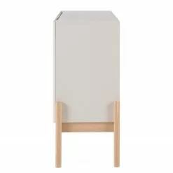 Studio Copenhagen Highboard Cooby - Muschelweiß / Eiche Hell -Büromöbel Verkaufsgeschäft 1000276945 220713 040 DETAILS P000000001000276945