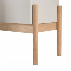 Studio Copenhagen Sideboard Cooby II - Muschelweiß / Eiche Hell -Büromöbel Verkaufsgeschäft 1000276948 220713 050 DETAILS P000000001000276948