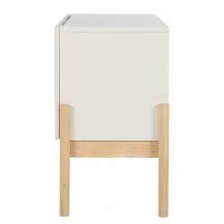 Studio Copenhagen Sideboard Cooby I - Muschelweiß / Eiche Hell -Büromöbel Verkaufsgeschäft 1000276966 220729 045 DETAILS P000000001000276966