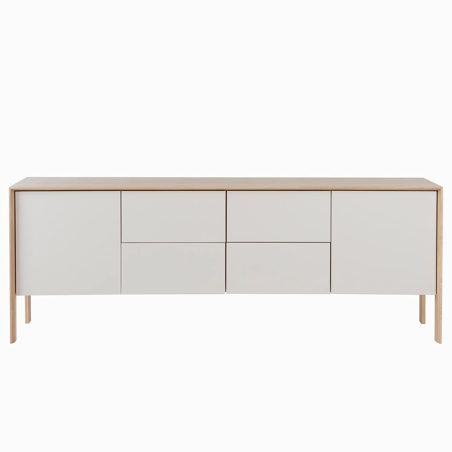 Studio Copenhagen Sideboard Maayka II - Eiche teilmassiv - Mushroom Creme / Eiche Hell 10 Studio Copenhagen Sideboard Maayka II - Eiche teilmassiv - Mushroom Creme / Eiche Hell – Bild 8