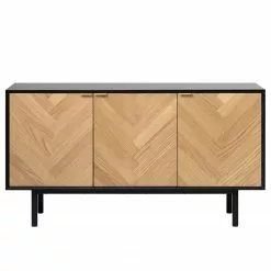 Loftscape Sideboard Charlo - Echtholzfurnier - Eiche / Schwarz 11 Loftscape Sideboard Charlo - Echtholzfurnier - Eiche / Schwarz -Büromöbel Verkaufsgeschäft 1000277647 210706 14081700122 DETAILS P000000001000277647