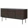 Red Living Sideboard Limes - Eiche massiv / Metall - Eiche Dunkel / Schwarz -Büromöbel Verkaufsgeschäft 1000277648 210706 14081700126 IMAGE P000000001000277648