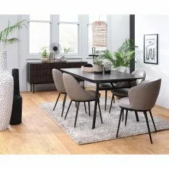 Red Living Sideboard Limes - Eiche massiv / Metall - Eiche Dunkel / Schwarz -Büromöbel Verkaufsgeschäft 1000277648 210706 14081800128 MOOD DETAILS P000000001000277648 mood