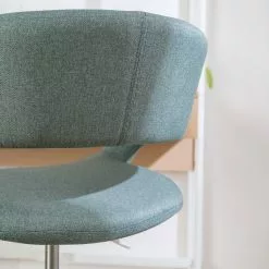 Mørteens Bürostuhl Buggio - Webstoff Cors: Mintgrau - Weiß -Büromöbel Verkaufsgeschäft 1000277873 220520 030 DETAILS P000000001000277873