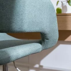 Mørteens Bürostuhl Buggio - Webstoff Cors: Mintgrau - Weiß -Büromöbel Verkaufsgeschäft 1000277873 220520 035 DETAILS P000000001000277873