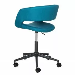 Mørteens Bürostuhl Buggio - Webstoff Cors: Petrol - Schwarz -Büromöbel Verkaufsgeschäft 1000277874 220505 040 DETAILS P000000001000277874