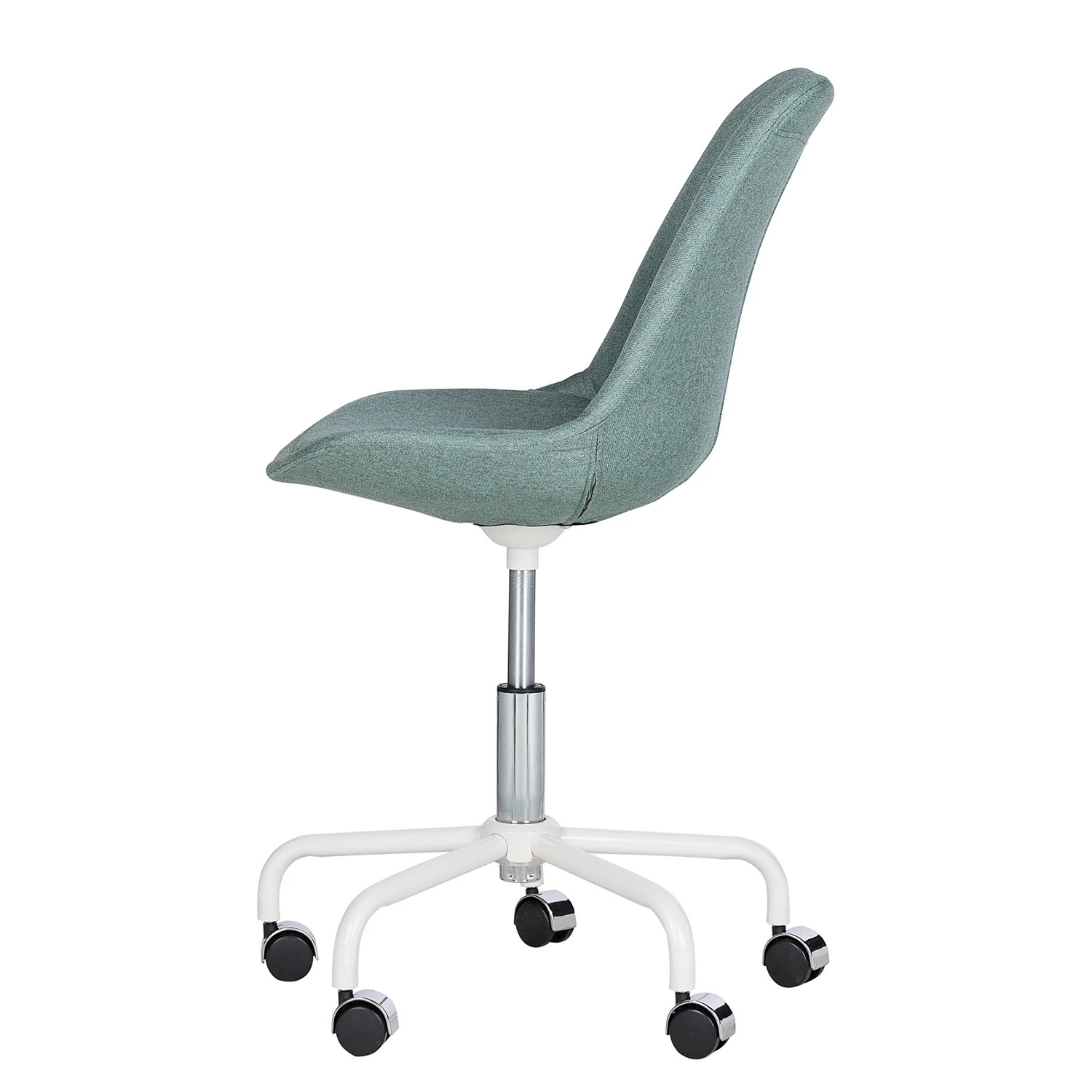 Mørteens Bürodrehstuhl Aledas - Webstoff Cors: Mintgrau - Weiß 5 Mørteens Bürodrehstuhl Aledas - Webstoff Cors: Mintgrau - Weiß – Bild 3
