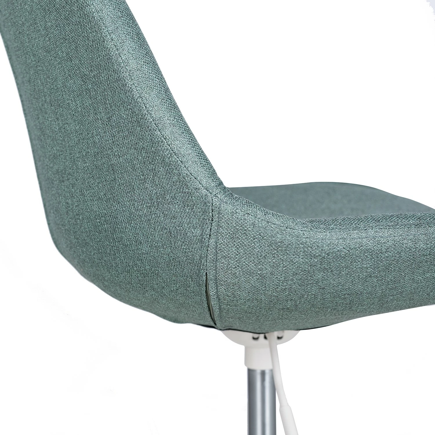 Mørteens Bürodrehstuhl Aledas - Webstoff Cors: Mintgrau - Weiß 8 Mørteens Bürodrehstuhl Aledas - Webstoff Cors: Mintgrau - Weiß – Bild 6