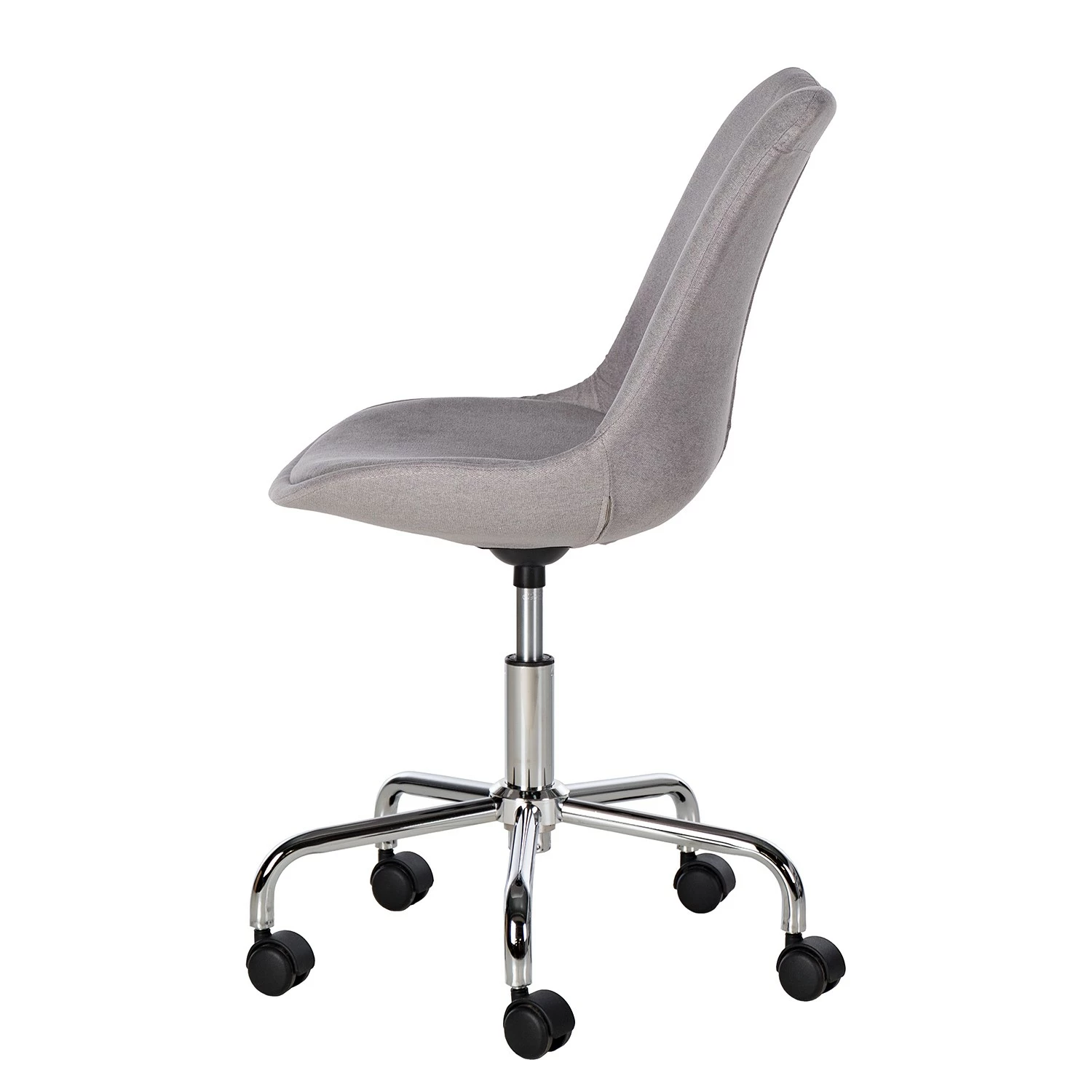 Mørteens Bürodrehstuhl Aledas II - Hellgrau - Chrom glänzend 6 Mørteens Bürodrehstuhl Aledas II - Hellgrau - Chrom glänzend – Bild 4